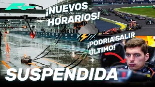 ¡¡RIDICULO La FIA SUSPENDE la CLASIFICACION GP BRASIL y NUEVOS HORARIOS RED BULL… ¡EN RIESGO [upl. by Lean]