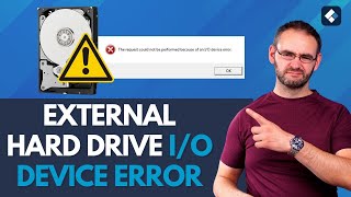 2024 New How to Fix External Hard Drive IO Device Error in Windows 1011 [upl. by Berkin]