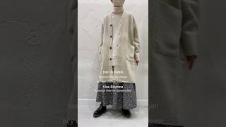 【 2024 AW collection pas de calais ＆ Vlas Blomme 】cashmere lamb coat cardigan [upl. by Naesal932]