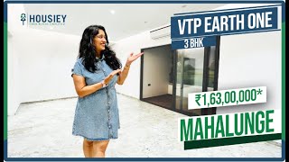 Vtp Blue Waters Mahalunge  3 BHK Sample Flat  Vtp Earth One Mahalunge [upl. by Eimirej]