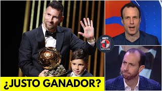 EL BALÓN DE ORO a LIONEL MESSI es más un HOMENAJE que un premio  Fuera de Juego [upl. by Maclean]