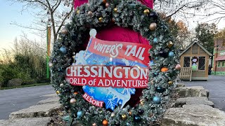 Chessington World Of Adventures • Winters Tail 2023 [upl. by Eissolf255]