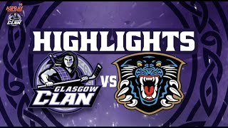 HIGHLIGHTS 151023  Glasgow Clan 6 Nottingham Panthers 7 After penalty shots [upl. by Sylirama]