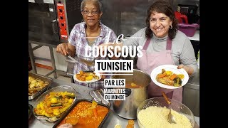 COUSCOUS TUNISIEN avec les marmites du monde VLOG2 [upl. by Hakaber974]