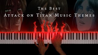 The Most Beautiful amp Epic Attack on Titan Music Themes [upl. by Norry]