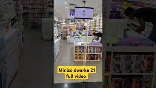 Miniso pacific mall dwarka 21 pacificmalldelhi miniso retail goodquality [upl. by Oicnedif521]