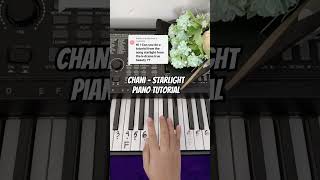 Chani  Starlight Piano Tutorial notpianika notangka pianotutorial truebeauty sf9 [upl. by Nilya]