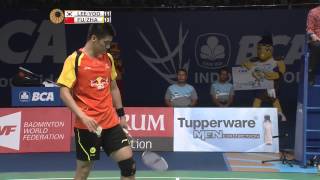 2014 BCA INDONESIA OPEN  SF  MD  Lee Y DYoo Y S 6 KOR VS Fu H FZhang N CHN [upl. by Kinna735]