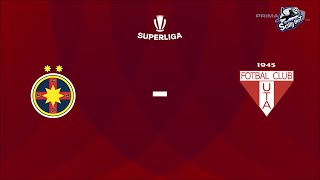 FCSB Vs UTA Arad Etapa 8 SuperLiga 20242025 live [upl. by Rede]