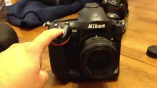 Nikon D4 10fps Burst [upl. by Ahsakal]