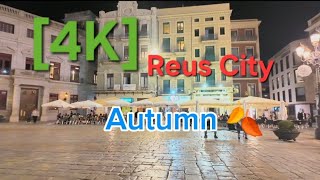 Reus Tours 4k Spain Walking Travelling [upl. by Uokes]