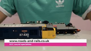 Improving the new Bachmann class 37 with factory sound [upl. by Glori671]