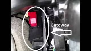 VW Golf VI Typ 5K Gateway wechseln Anleitung Change Gateway [upl. by Aicak]