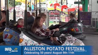 INFO Simcoe  Alliston Potato Festival Celebrates 50 Years  Rogers tv  Rogers tv [upl. by Nujra]