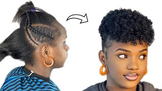 What A Viral Simple Natural Hairstyle That Made 120M Views On Tiktok amp Instagram [upl. by Utas965]