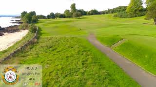 Aberdour Golf Club  Hole 3 [upl. by Knitter742]