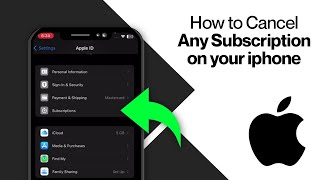 How to cancel a subscription on your iPhone 2024 Tutorial [upl. by Leval]