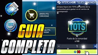 GUIA COMPLETA DE LOS TOTS ❗❗TICKETS TOTS  FICHAS DE RESERVA Y PASE ESTELAR✅✅ FIFA MOBILE 22 [upl. by Aydan]