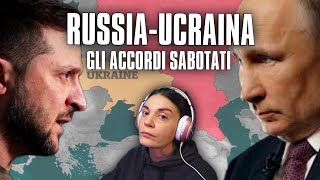 RUSSIA  UCRAINA GLI ACCORDI SABOTATI [upl. by Alakcim309]