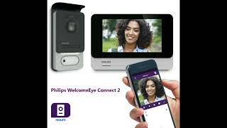 Come configurare il videocitofono WiFi Philips WelcomeEye Connect 2  531036 [upl. by Ancelin756]