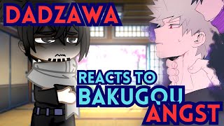 Dadzawa Reacts to Bakugou Angst  Gacha React BNHA [upl. by Ociram132]