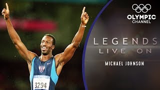 What is Athletics Icon Michael Johnson Doing Now  Legends Live On [upl. by Dorlisa]