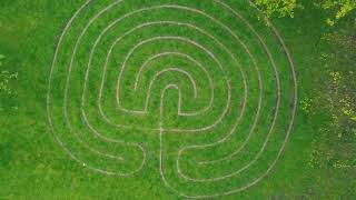 Ryedale labyrinths Malton Norton Dalby [upl. by Mehcanem330]