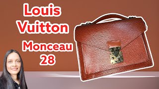 Review Louis Vuitton Monceau 28 louisvuitton louisvuittonlover prelovedbag [upl. by Rodenhouse]