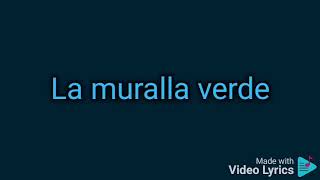 La muralla verde backing track [upl. by Nnaarat]