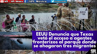 Migrantes En Texas ¡TRAGEDIA MIGRANTE pone en apuros a Tx MIGRANTES se AH0GAN en la FRONTERA [upl. by Bouzoun705]