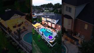 SMALL BACKYARD WITH POOL [upl. by Esdnyl]