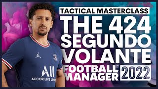 THE 424 SEGUNDO VOLANTE  Tactical Masterclass with Tactic Download Football Manager 2022  FM22 [upl. by Dixie]