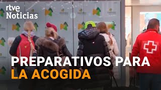 GUERRA UCRANIA ESPAÑA tendrá TRES CENTROS de REFUGIADOS en ALICANTE BARCELONA y MADRID  RTVE [upl. by Seward]