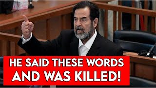 THE SPEECH THAT KILLED SADDAM HUSSEIN WATCH BEFORE DELETED [upl. by Stillman561]