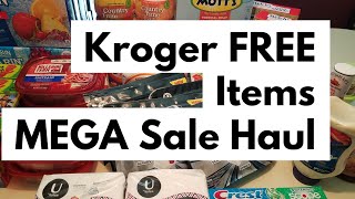 Kroger Mega Sale Haul 811822 [upl. by Jethro]