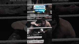 Roman Reigns amp Dean Ambrose Friendship 🫂❤️‍🩹 romanreigns wwe shorts livebigagency 4rabetind [upl. by Rozamond]