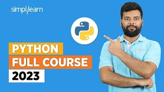 Python Full Course 2023  Learn Python in 12 Hours  Python Tutorial for Beginners  Simplilearn [upl. by Brass]