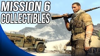 Sniper Elite 3  Mission 6 Kasserine Pass ALL Collectibles Locations [upl. by Orms]