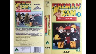 Fireman Sam 5 Normans Pitfall 1990 UK VHS [upl. by Aninahs]