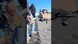 Hip amp ridge roofing cap installation [upl. by Henriette279]