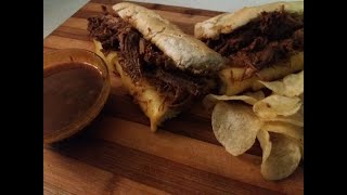 CLEARLY CANADIAN  BEEF DIP AU JUS French Dip Slow Cooker Recipe [upl. by Maibach]