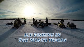 Ice Fishing In The Allagash  North Maine Woods [upl. by Twedy]