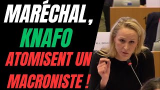 MARION MARÉCHAL ET SARAH KNAFO PULVÉRISENT UN MACRONISTE [upl. by Waddle860]