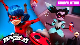 MIRACULOUS  🐞 Compilation 3 🐾 FULL EPISODES ▶️ The Puppeteer  Reflekta  Antibug Season 1 [upl. by Iveson]