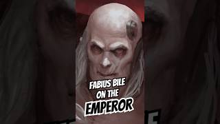 What Fabius Bile Said on the Emperor warhammer40000 warhammer40k shorts [upl. by Annaej]