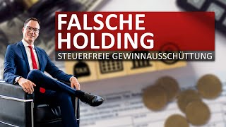 Sinnlose Steuergesetze Gewinnausschüttungen einer GmbH NICHT steuerfrei [upl. by Junna799]