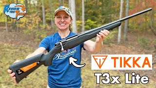 Tikka T3X Lite Quick Look  Will We Love Our First Tikka [upl. by Silverstein]