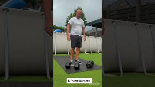 15 Minuten 5Pump Burpee AMRAP Workout [upl. by Mairam436]