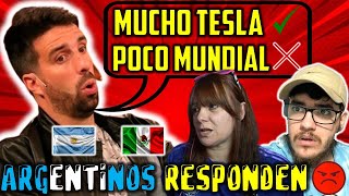 😡ARGENTINOS RESPONDEN A PERIODISTA ARGENTINO QUE SIEMPRE SE BURLA Y CRITICA A MÉXICO 😡 [upl. by Sang]