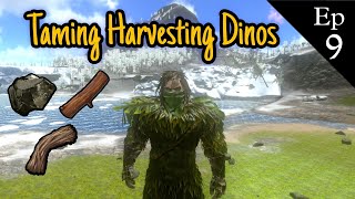 Ark Mobile  Taming Argentavis and FarmersDinos  Arkventure Episode 9 [upl. by Enajaras934]